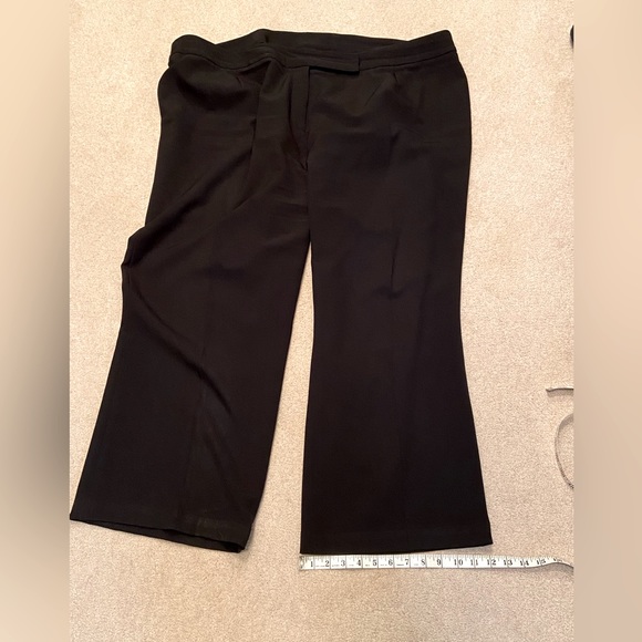 Plus size Designer black suit with white piping - Picture 3 of 7